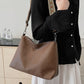 PU Leather Geometric Pattern Strap Shoulder Bag