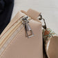PU Leather Geometric Pattern Strap Shoulder Bag