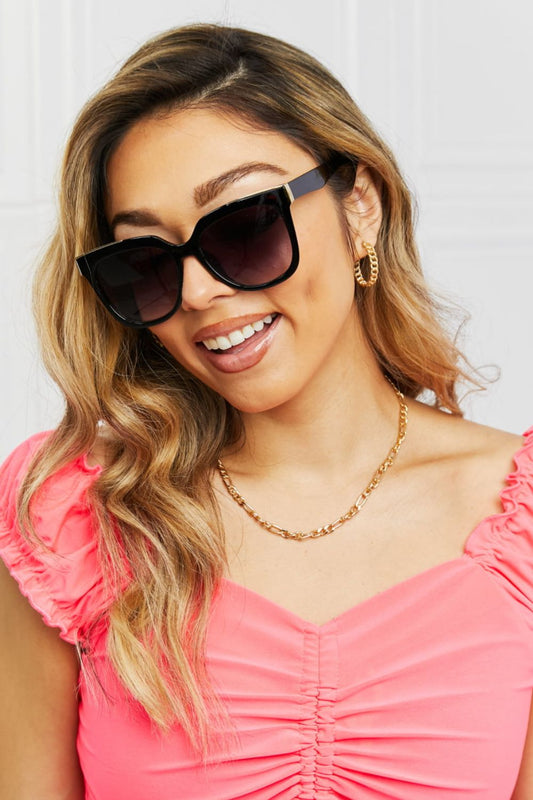 Acetate Rim Sunglasses